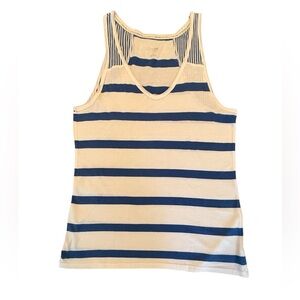 Calvin Klein Performance Blue and White Sleeveless Tank Top Size Large